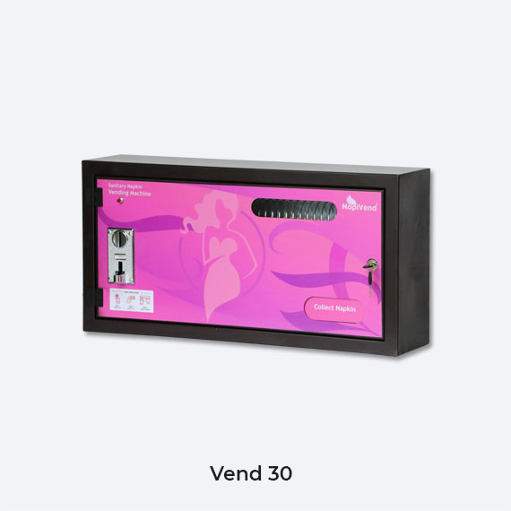 Sanitary Napkin Vending Machine Vend30 sanitary-napkin-vending-machine-vend30-product-image
